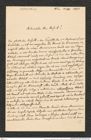 Nachlass Franz Steindachner, Brief von Oskar Simony an Franz Steindachner (21.07.1891), Inv.Nr. 486.02, Seite 1